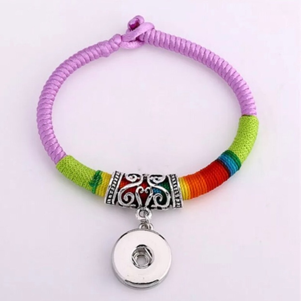 interchangeable charm  bracelet with 1 charm
